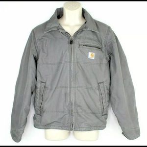 Carhartt Duck Livingston Jacket - Men’s Small Grey